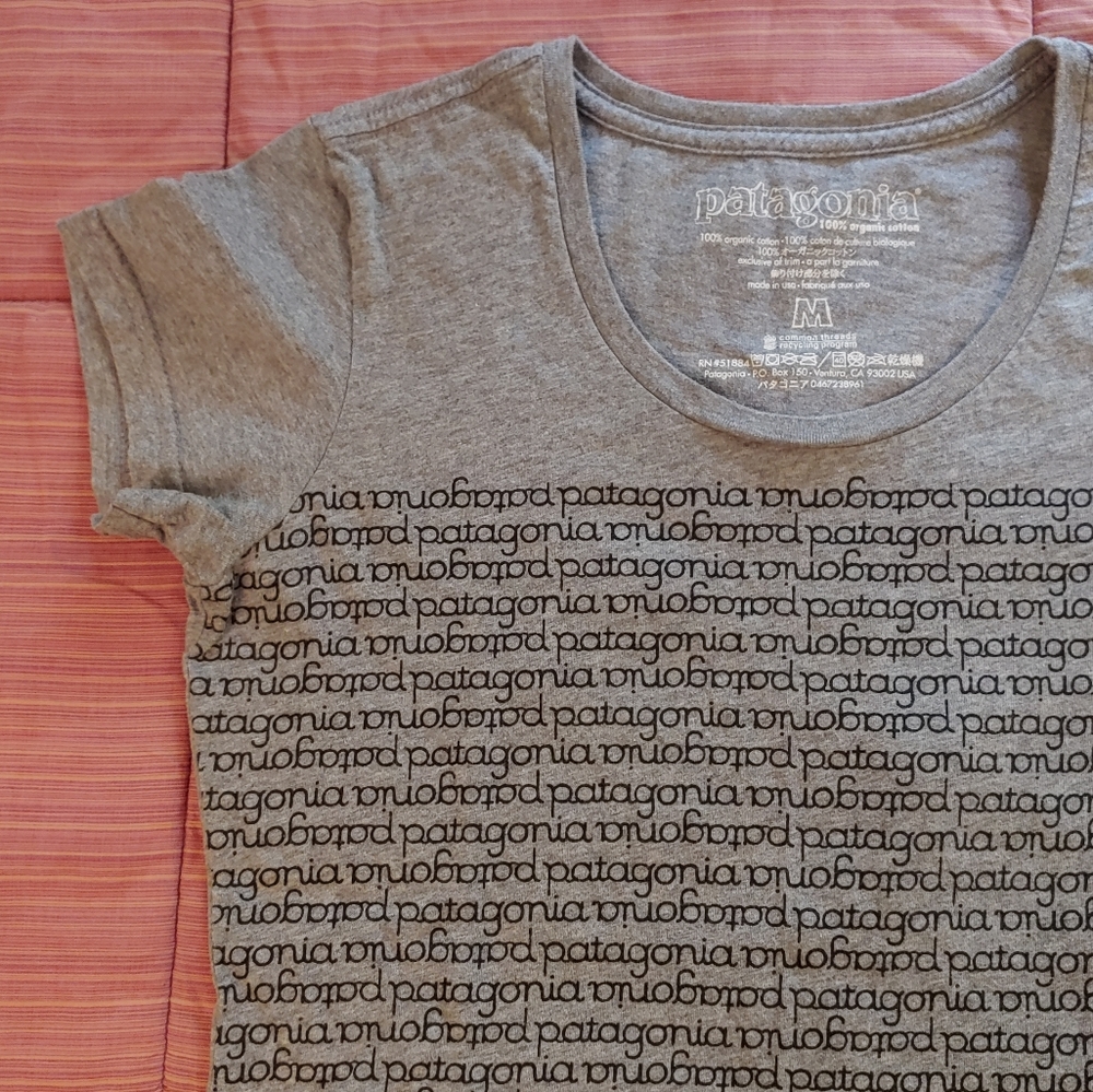 Patagonia Cotton T-Shirt Tee Short Sleeve Top